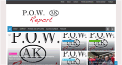 Desktop Screenshot of powreport.com